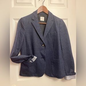 NWOT - GAP - Back in office Business Casual ACADEMY BLAZER/Denim blend.